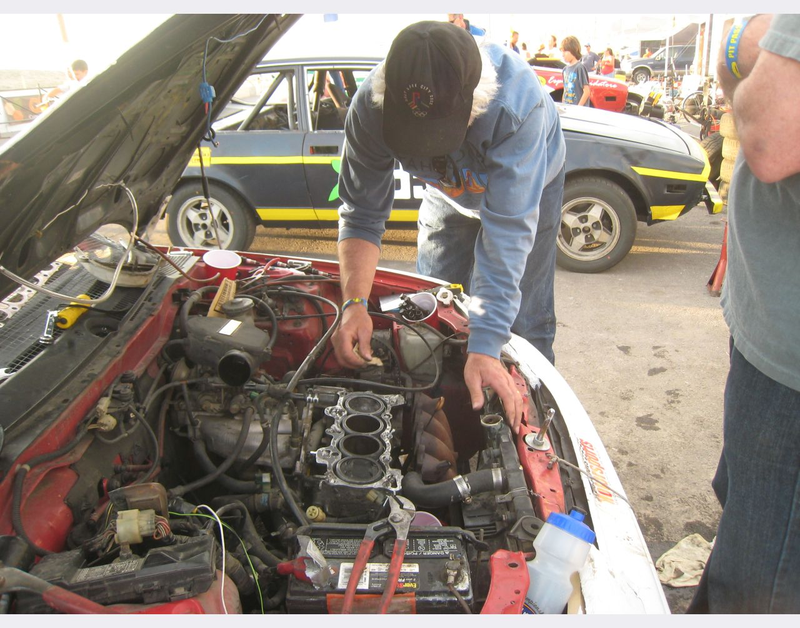 Illustration for article titled Brother, Can You Spare A Transmission? Broken Cars At The Goin' For Broken 24 Hours Of LeMons